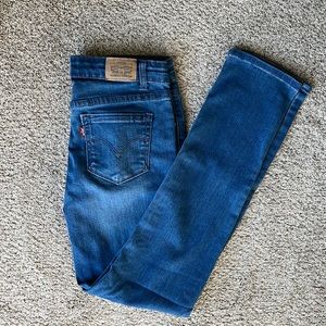 Girls Levi 711 Skinny Jeans Size 12